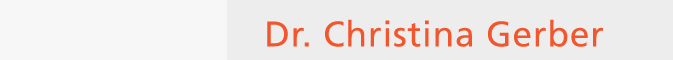 Dr. Christina Gerber